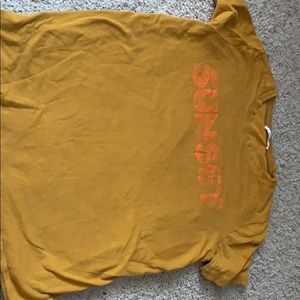 Yellow T-shirt